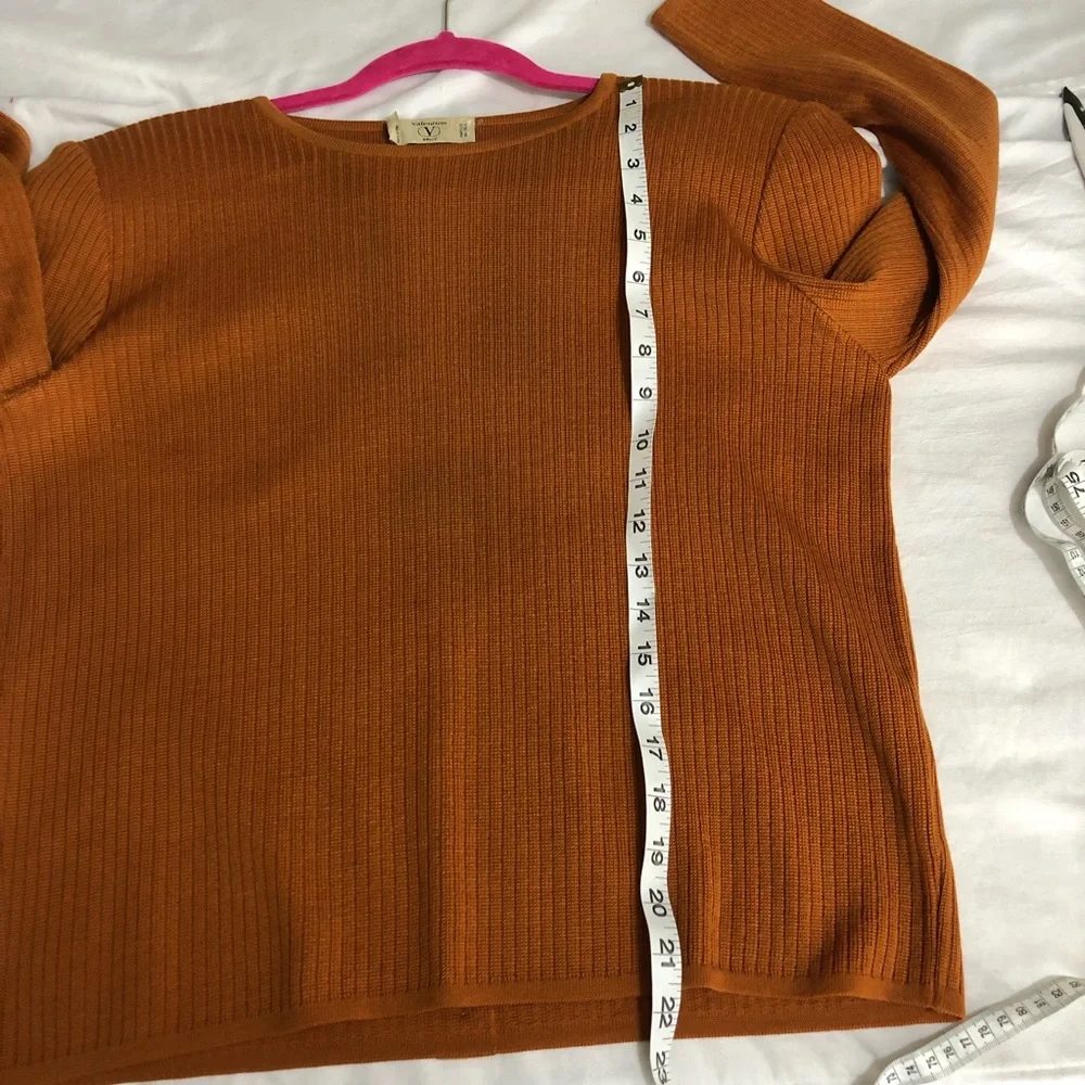 Valentino Vintage Sweater Button Caramel - Picture 8 of 8